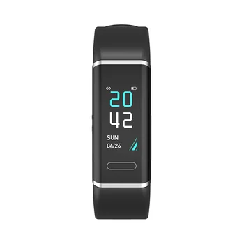 CT6 שעון חכם או צמיד גבר ואישה לישון קצב הלב החמצן בדם, ניטור כושר גשש צבעוני ספורט Smartwatch