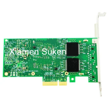 1 חתיכה משלוח חינם I350-T4 4-Port Gigabit Ethernet PCI-Express X4 מידע I350AM4 Server Adapter כרטיס רשת