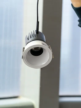 הראשי מנורת led אור הזרקורים מוטבע צבע גבוהה downlight anti-glare קיר כביסה המנורה קלח הגנה העין