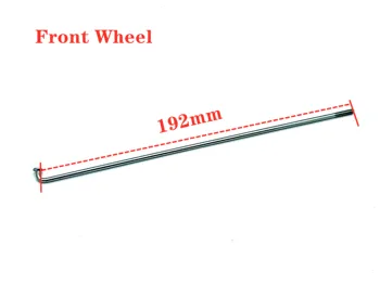 אופניים גלגל חישורים על Surron אור דבורה S 17 אינץ Off-road חשמלי קרוס קאנטרי אופני סור-רון קדמי ואחורי גלגל חישורים חלקים